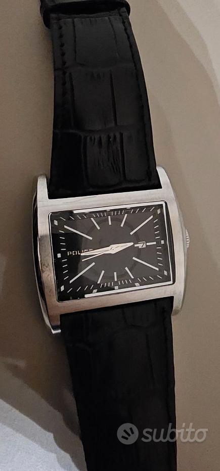 Police Orologio Uomo Al Quarzo Con Cinturino In Pelle E Datario - Modello 15413JS/04 - 3