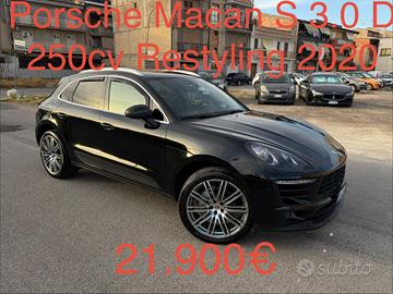 Porsche Macan S 3.0 d 250cv Full Tagliandata