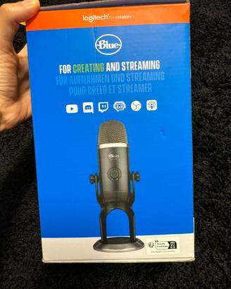 Microfono Logitech Blue Yeti X professionale