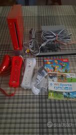 Nintendo Wii Rossa Completa