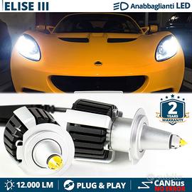 Kit LED H7 Per Fari Lotus ELISE 3 6500K 12000LM