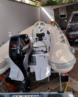 gommone, fuoribordo+ carrello