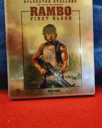 Steelbook bluray rambo - il padrino