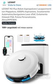 robot aspirapolvere Lefant M2 Plus