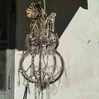 Antico lampadario Maria Teresa 5 archi 1luce