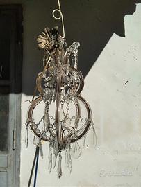 Antico lampadario Maria Teresa 5 archi 1luce