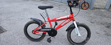 Bicicletta Hornet rossa 5-8 anni