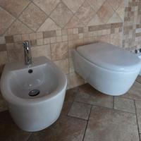 Coppia sanitari sospesi Hidra Loft