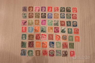 Lotto francobolli del Terzo Reich