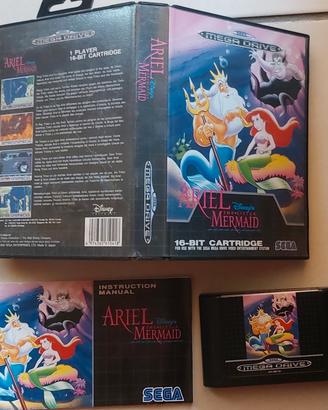 Videogioco sirenetta sega megadrive