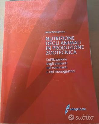 Libro Nutrizione degli animali in produzione...