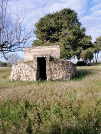 TRULLO SARACENO con ULIVETO zona industriale