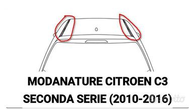 MODANATURE FASCE "TETTO CITROEN C3  2010/2016"