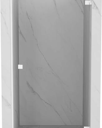 porta vetro 10mm con cerniere cromate