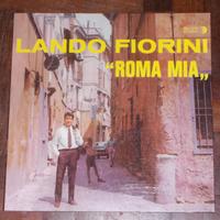 Disco lp lando fiorini roma mia autografato
