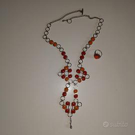 Collana e anello anni 60