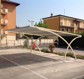 tettoia - Copertura auto mt.5x5 mod. Lux €2600