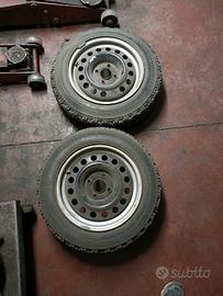 Cerchi per golf GTI in ferro da 14