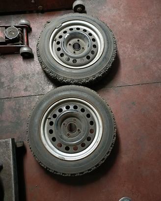 Cerchi per golf GTI in ferro da 14