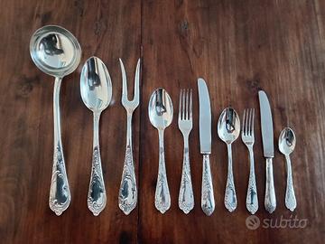 Servizio posate in arg.  800
