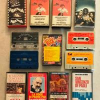 Musicassette Vintage di colonne sonore e musica