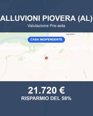 Immobile in asta di 113 m² a Alluvioni Piovera