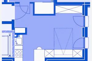Via grassi monolocale libero : 280 euro