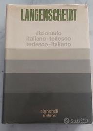 LANGENSCHEIDT Dizionario tedesco