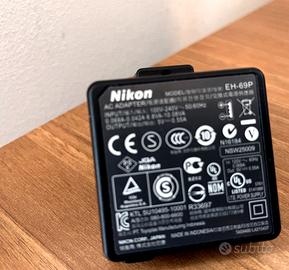 Caricabatterie USB Nikon originale fotocamera