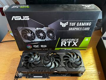 ASUS TUF GeForce RTX3070 OC Gaming Scheda Video