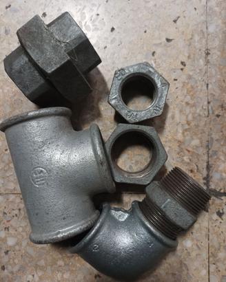 Raccorderia idraulica di ferro zincato