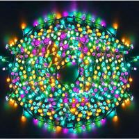1000LED 100M Luci Natale Esterno, Luci Natale Led