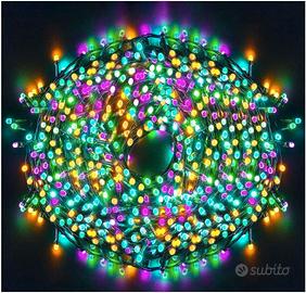 1000LED 100M Luci Natale Esterno, Luci Natale Led
