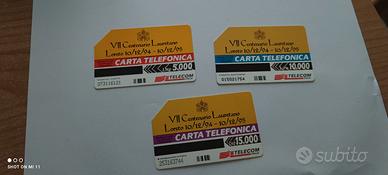 carte telefoniche rare anni 90