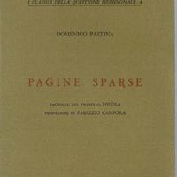 PAGINE SPARSE di Domenico Pastina
