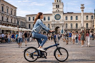Bici pieghevole BTWIN per città, camper
