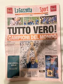 Gazzetta Italia Campione del Mondo 2006