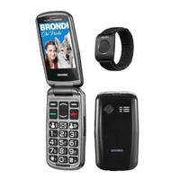 BRONDI AMICO SICURO PLUS NERO TELEFONO CELLULARE S