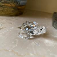 Tartaruga Swarovski cristallo