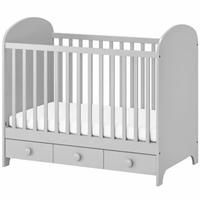 Lettino bambini Gonatt Ikea 60x120 con materasso 