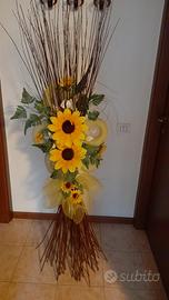 Decorazione Rami e Girasoli