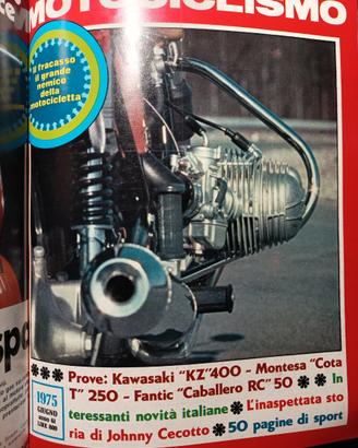 Rivista MOTOCICLISMO numero 6 del 1975