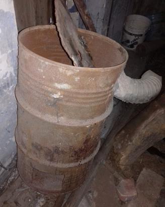  conserva bidone antico per fare conserva