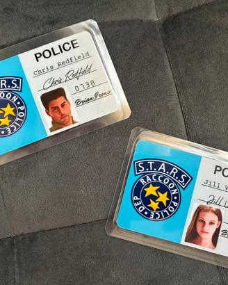 Prop Tessere S.T.A.R.S Raccon Police