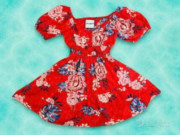 THE ABITO Milano abito floreale cotone S