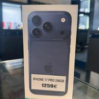 iphone 17 pro 256gb nuovo deep blue promo