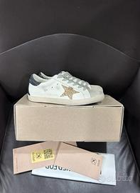 Golden Goose Sneakers Originali Bianche Stella Tag