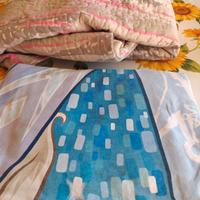 lenzuola fronzen e trapunta bimba 