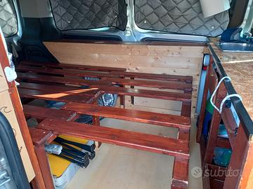 allestimento artigianale ford transit custom