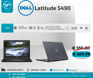 Dell Latitude i5-8350U 16Gb DDR4 256Gb SSD